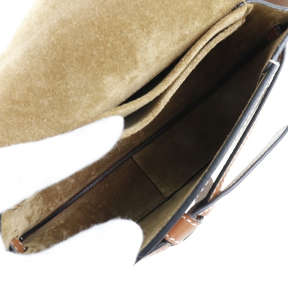 LOEWE Gate Bum Body Bag Waist 321.54.Z58 Calf Brown Ladies - Picture 6 of 10